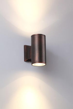 Ландшафтный св-к IP54 GU10 2*50W 220-240V LANDSCAPE коричневый NOVOTECH