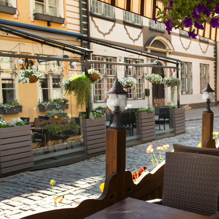 Светильник садово-парковый Feron PL594 на постамент 60W 230V E27, коричневый