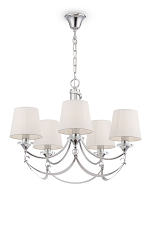 Люстра 5*E14 40Вт Хром IP20 Ariana FR5081PL-05CH Freya