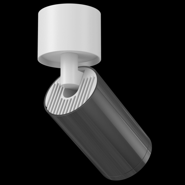 Потолочный светильник 1*GU10 10Вт Белый и Графит IP20 FOCUS S C050CL-1WGF Technical