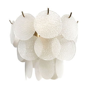 Настенный светильник (бра) 2*E14 60Вт Латунь IP20 Porto FR5104WL-02BS Freya