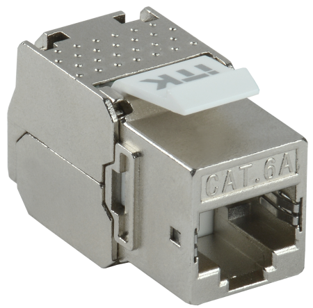 ITK Модуль Keystone Jack кат.6А STP без инструмента TOOLLESS 180град