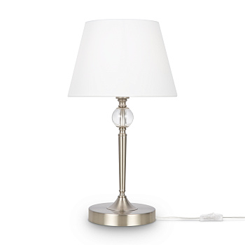 Настольный светильник 1*E14 40Вт Никель IP20 Rosemary FR2190TL-01N Freya