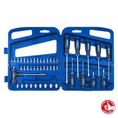 Профессионал-46 набор отверток с насадками 46 шт ЗУБР