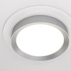 Встраиваемый светильник 1*GX53 15Вт Белый с Серебром IP20 Downlight DL086-GX53-RD-WS Technical Maytoni