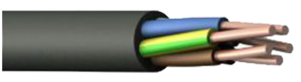 Кабель ВВГнг(А)-LS 5х10,0 ок (N, РЕ)-0,66
