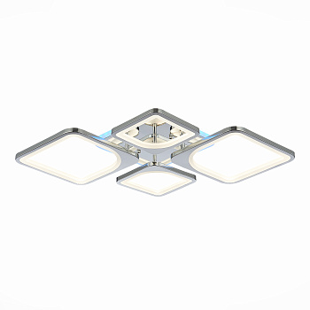 Светильник потолочный Хром/Белый LED 1*112Вт RGB 8Вт 3000-6000К SLE500312-04RGB EVOLED
