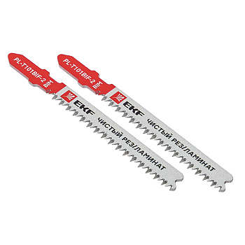 Пилки для электролобзика T101BIF (чистовой рез ламината)(BIM)(2 шт) Professional EKF