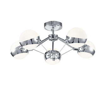 Потолочный светильник 5*E14 60Вт Хром IP20 Silvia FR5009CL-05CH Freya