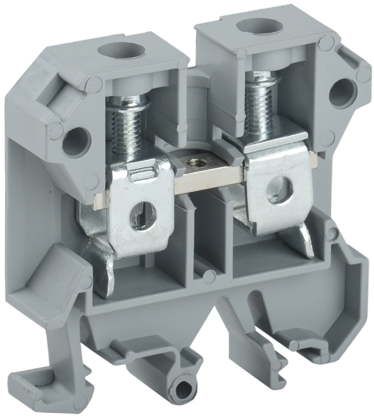 Клемма винтовая КВИ-16мм2 серая IEK