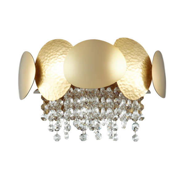 Бра G9 2*40W 220V ULLA золото/хрусталь/металл ODEON LIGHT