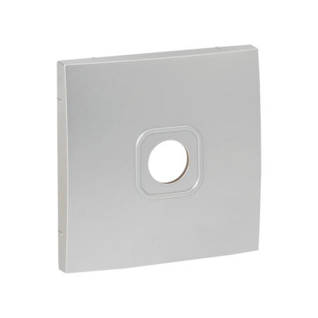 Валенсия Лицевая панель розетки TV 1-местная 75Ом 5-862МГц сталь EKF