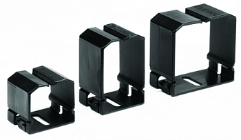 Кабельные кольца CL пластиковые, 40x60, 6 шт. черные DKC