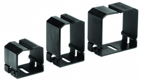 Кабельные кольца CL пластиковые 40x40, 6 шт. черные DKC