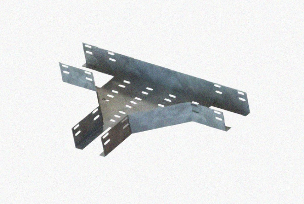 Лоток тройниковый перфорированный ОТ 100х100 УТ1,5 с крышкой КЛТ100 УТ1,5, оцинкованный лист S1,0 ТУ3449-036-01394366-2012