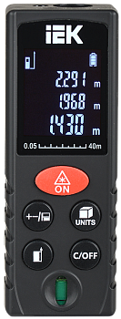 Дальномер лазерный DM40 PROFESSIONAL IEK