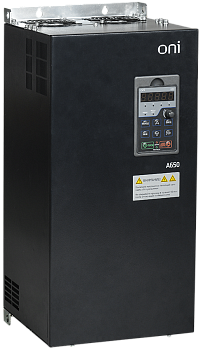 Преобразователь частоты A650 380В 3Ф 90кВт 176А со встроенным тормозным модулем ONI