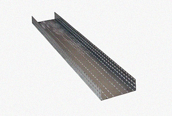 Лоток перфорированный ЛМ 400х65х2000 УХЛ1, оцинкованный лист S1,2