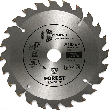 Диск пильный 160*20*24Т FLL813 Trio-Diamond