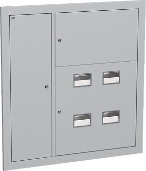 Корпус металлический ЩЭ-4-Э 36 IP31 (слаботочный отсек слева) LIGHT IEK Корпус металлический ЩЭ-4-Э 36 IP31 (слаботочный отсек слева) LIGHT IEK