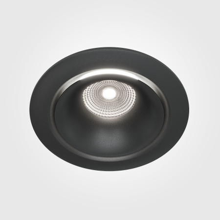 Встраиваемый светильник LED 12Вт Черный IP20 Downlight DL031-L12W4K-D-B Technical Maytoni