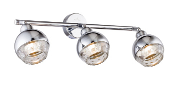 Светильник спот 3*GU10 50Вт Хром IP20 Facets SP006-CW-03-N Maytoni