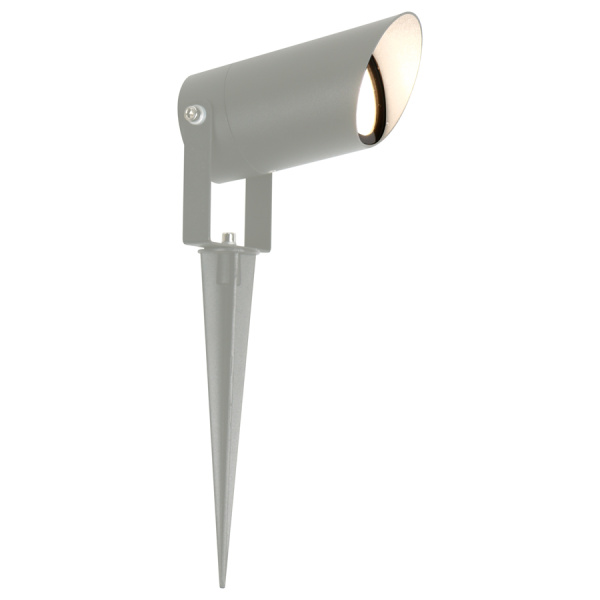 Садово-парковый светильник General GPF-MR16-GU10-R-IP65 Графит С козырьком Архилюкс General