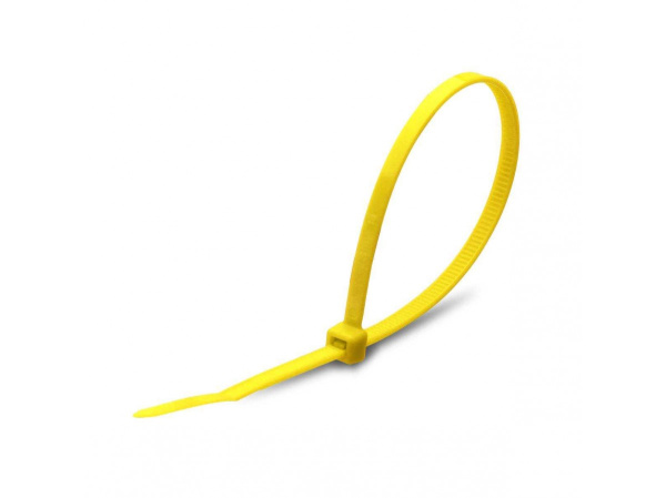 Стяжки нейлоновые КСС 3х100 (ж) (100шт.) (Fortisflex) КВТ