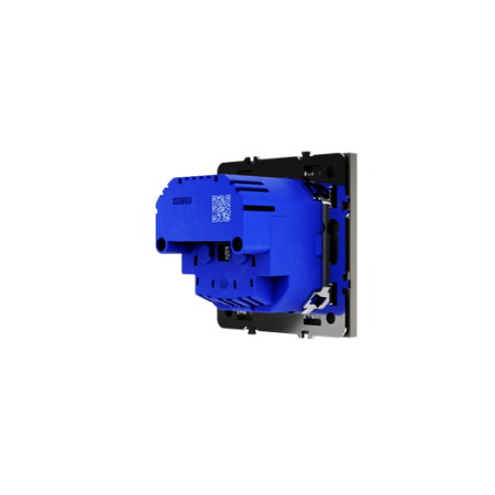 Розетка встраиваемая Voltum S70 с заземлением и защитными шторками, 16А, с USB, A+A, (кашемир)