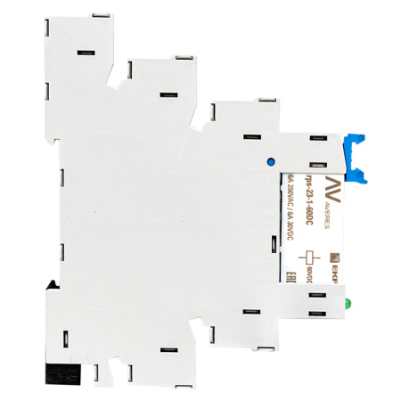 Реле промежуточное с розеткой в сборе РП slim 23/1 6A 230В AC EKF