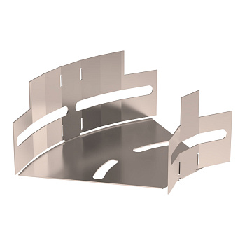 Угол горизонтальный изменяемый 0-45 градусов Стандарт INOX (AISI 409) 100х50 Промрукав