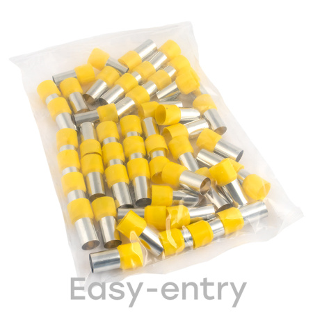 Наконечник штыревой втулочный изолированный НШвИ 70,0-20 (50шт) PROxima EKF