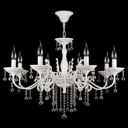 Люстра 8*E14 60Вт Белый IP20 Bellona ARM386-08-W Maytoni