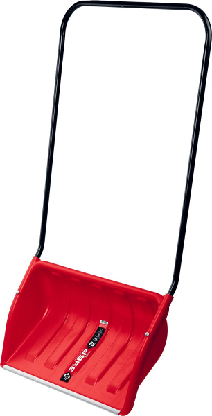 Снеговой движок (скрепер) ТАЙГА 650 мм пластиковый ковш с алюминиевой планкой ЗУБР