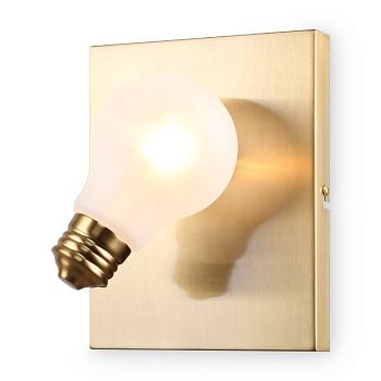 Настенный светильник (бра) 1*G9 40Вт Латунь IP20 Evidence FR5372WL-01BS Freya