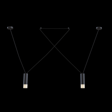 Подвесной светильник 2*G9 6Вт Черный IP20 Davida MOD035PL-02B Technical