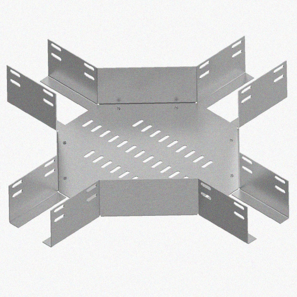 Лоток крестообразный перфорированный КМ 50х50 У3, окрашенный, S1,0