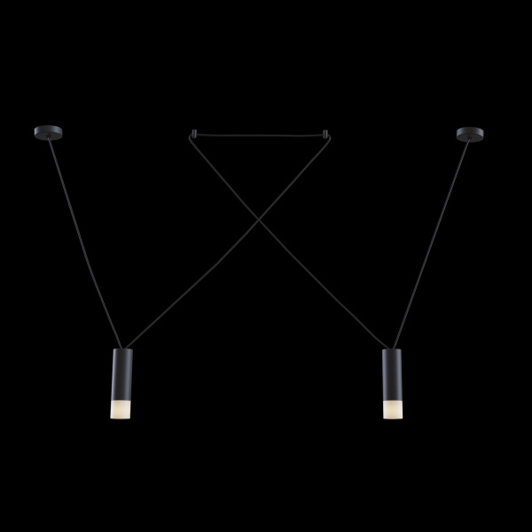 Подвесной светильник 2*G9 6Вт Черный IP20 Davida MOD035PL-02B Technical
