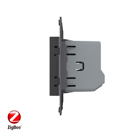 Датчик шума и освещенности ZigBee, цвет черный (механизм) Livolo