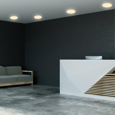 Встр.св-к IP20 LED 4000K 24W 85 - 265V MOON белый NOVOTECH