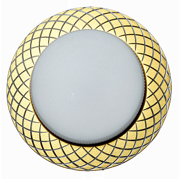 Светильник встраиваемый GCL-GX53-H18-G ЗОЛОТО КРУЖЕВО General