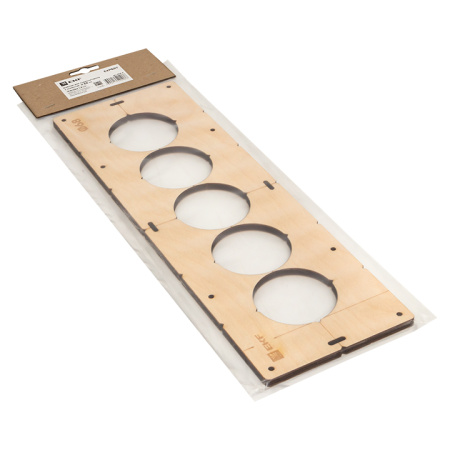 Шаблон для подрозетников c 5 отв, диам, 68 мм Expert EKF