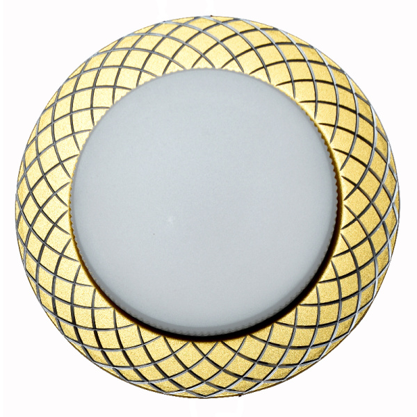 Светильник встраиваемый GCL-GX53-H18-G ЗОЛОТО КРУЖЕВО General