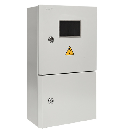 Щит учетно-распред, навесной ЩУРн-3/12 два отсека (БУР) (540х300х160) IP54 PROxima EKF