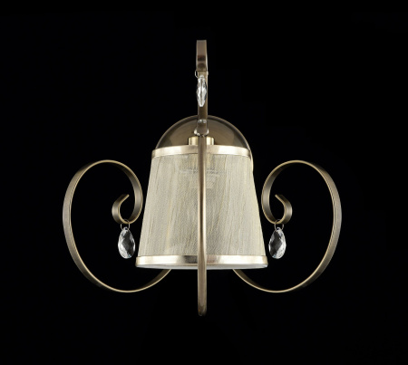 Настенный светильник (бра) 1*E14 40Вт Бронза IP20 Simone FR2020-WL-01-BZ Freya