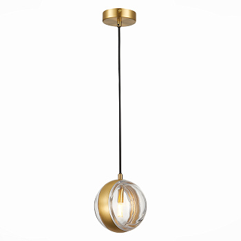 Светильник подвесной Латунь/Прозрачный G9 1*5Вт SL1156.303.01 ST LUCE