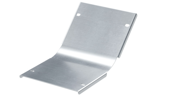 Крышка на угол вертикальный внутренний 45 градусов 100х150, 1,2 мм, цинк-ламель, в комплекте с крепежными элементами DKC