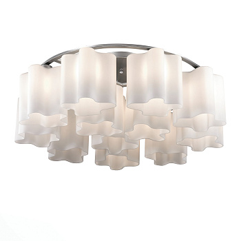 Люстра потолочная Серебристый/Белый E27 12*60Вт (из 2-х коробок) SL116.052.12 ST LUCE