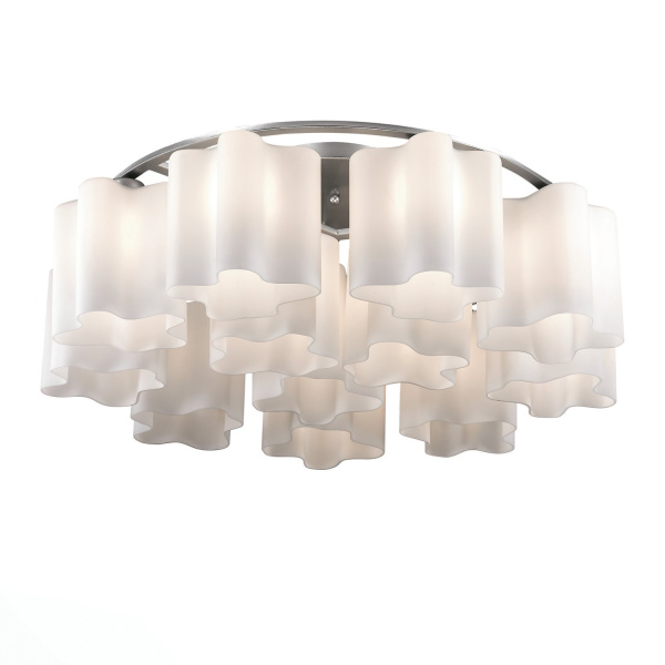 Люстра потолочная Серебристый/Белый E27 12*60Вт (из 2-х коробок) SL116.052.12 ST LUCE