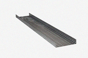 Лоток глухой ЛМГ 500х100х3000 УТ1,5, оцинкованный лист, S1,0